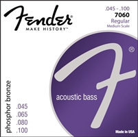 Fender Phosphor Bronze 7060 Acoustic Bass Strings Set