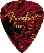 Fender 351 Classic Celluloid Guitar Picks Thin - Pack of 144