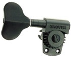 Grover 145BC Titan Bass Tuning Machines Guitar Tuners 2x2 Black Chrome