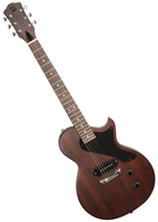 AXL Badwater 1216 Jr. AL-790  Solid Body Electric Guitar - Antique Brown