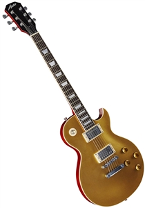 Austin AS6PGT Solid Body LP-Style Electric Guitar Gold Top