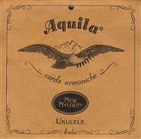 Aquila 42U Banjolele Banjo Uke Banjouke String Set Nylgut + Red Series 3rd - 85cm Length