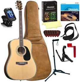 Blueridge BR-70 Dreadnought Acoustic Guitar Contemporary Series Pro Package