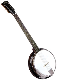 Gold Tone CC-Banjitar Cripple Creek Six 6 String Guitar Banjo Banjitar w/ Bag