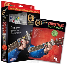 Chord Buddy Guitar Teaching Learning System Practice Aid w/ Book - Christmas, Holiday Version ChordBuddy