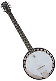 Deering Boston B-6 6 String Professional Banjo Banjitar Guitar B6