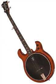Deering Crossfire 5 String Professional Electric Banjo Honey or Black