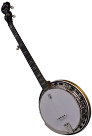 Deering "Deluxe" Banjo 5 String Professional Resonator Banjo with Case