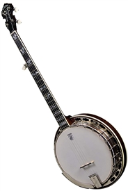Deering Tenbrooks Saratoga Star Pro 5 String Resonator Banjo with 06 Tone Ring