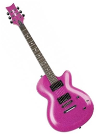 Daisy Rock Candy Classic Solid Body Electric Guitar Atomic Pink 14-6751