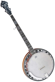Dean BW5 Backwoods 5 Resonator Bluegrass Banjo - 5-String w Hard Case