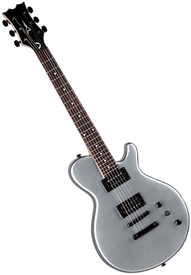 Dean EVO XM MSL Solid Body Electric Guitar w/ Dual Humbuckers - Metallic Silver