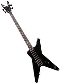 Dean ML Metalman 4 String Electric Bass Guitar - Black MLM
