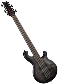 Dean Rhapsody 12 String Electric Bass Guitar - Trans Black RH12-TBK