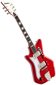 Airline '59 2P Custom Solid Body Retro Electric Guitar - Left Handed Red