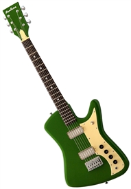 Airline Bighorn Solid Body Vintage Reissue Retro Electric Guitar - Red or Green