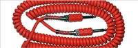  Airline 20' Coiled Guitar Cable - Red, Black or White