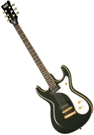 Eastwood Sidejack Baritone 6-String Electric Guitar - Black