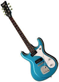 Eastwood Sidejack DLX 6-String Electric Guitar Blue, Sunburst, Black, Green