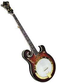 Gold Tone EBM-5 5 String Electric Banjo with TKL Case