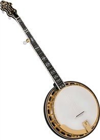 Flinthill FHB-287 Deluxe Flathead Banjo Bluegrass 5 String w/ Case