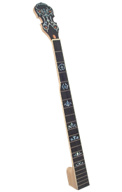 Golden Gate P-217 Special Florentine Inlay Replacement Banjo Neck