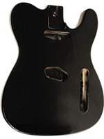 Golden Gate S-301 Tele Style Electric Guitar Body - Black