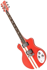 Italia Guitars Maranello Roadster (Speedster) II Solid Body Electric Guitar Two Pickup w Bag Black,Blue,Red