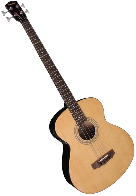 Johnson JG-622-E Deep Body Acoustic Electric Jumbo Bass Guitar