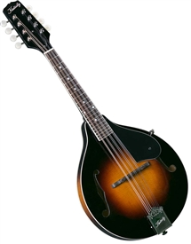 Kentucky KM-140 Mandolin Standard Solid Top A-Model Mandolin with Gig Bag