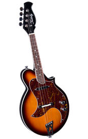 Kentucky KM-300E 4 String Solid Body Electric Mandolin Mandocaster with Deluxe Gig Bag