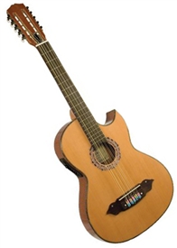 Lucida LG-BQ2-E Thinbody Bajo Quinto Acoustic/Electric 12-String Guitar