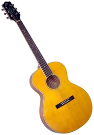The Loar LH-200-NA Solid Top Small Body Acoustic Guitar - Natural