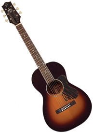 The Loar LO-215-SN Small Body 0-Style Solid Top Acoustic Guitar - Sunburst