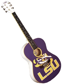 College Guitars LSU Tigers Louisiana State University 39