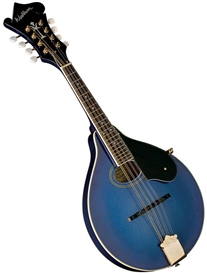 Washburn M1SDLTBL A-Style Mandolin - Trans Blue