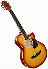 Main Street 38" Acoustic Cutaway Guitar MAS38SB