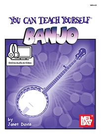 You Can Teach Yourself Banjo Book by Janet Davis 94429M w/ Online Audio/Video