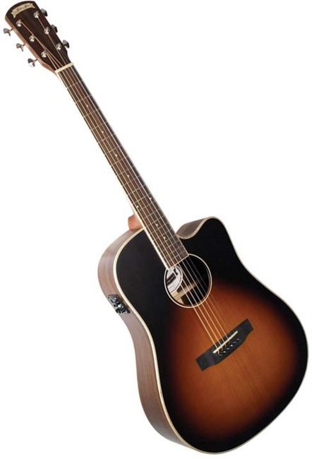 Monroe Music Row MGV-200E Cutaway Acoustic Guitar