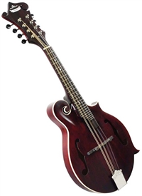 Morgan Monroe MM-300WR All-Solid F-Style Mandolin - Wine Red Satin