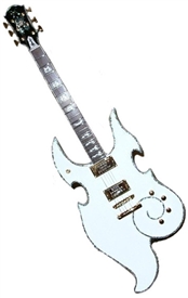Minarik Medusa Deluxe Electric Guitar - White