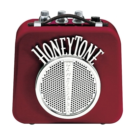 Danelectro N10 Honeytone Portable Mini Travel Amplifier - Burgundy