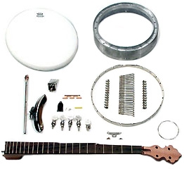 Saga OK-2 Do It Yourself Banjo Builders Kit - Build Kit
