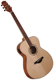 Wood Song OME-NA Orchestra Model Solid Sitka Top Acoustic/Electric Guitar w/ Bag - Natural