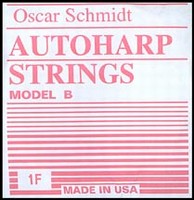 Oscar Schmidt B-Model Autoharp String Set - Ball End String