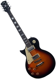 Oscar Schmidt OE20 Series Tobacco Sunburst Solid Body LEFT HANDED LP-Style Electric Guitar OE20TSLH