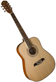 Oscar Schmidt OG1LH Left Handed Spruce Top 3/4 Size Kids Acoustic Guitar