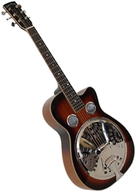Gold Tone PBR-CA Paul Beard Signature Roundneck Cutaway Resonator Guitar w/ Case