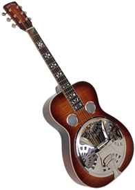 Gold Tone PBR-D Deluxe Paul Beard Signature Roundneck Round Neck Resonator Guitar w/ Case