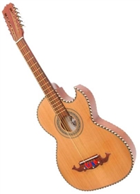 Paracho Elite "Odessa" Bajo Quinto Thinbody Tejano Mariachi Guitar